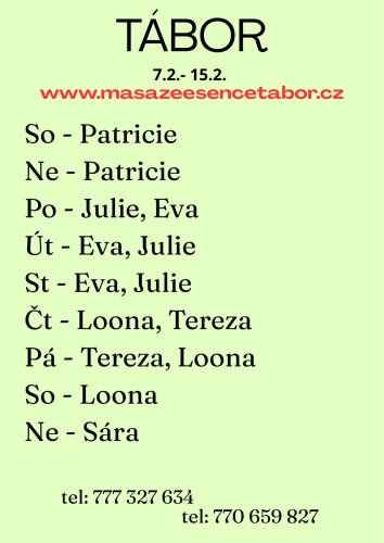 čt-pá 12.-13.2.Tereza