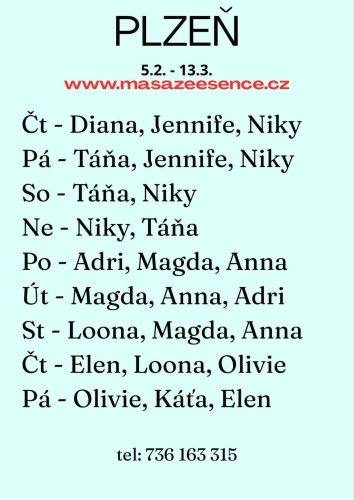 So-čt 4.-9.4 Nová Jenifer